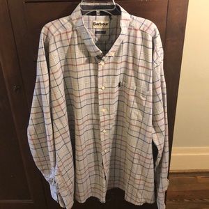 Men’s Barbour plaid shirt